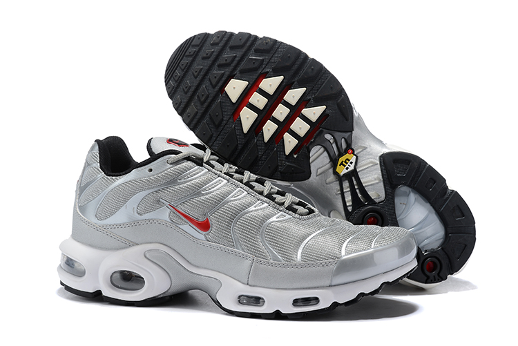 2020 Nike Air Max TN Plus Silver Grey Black Shoes